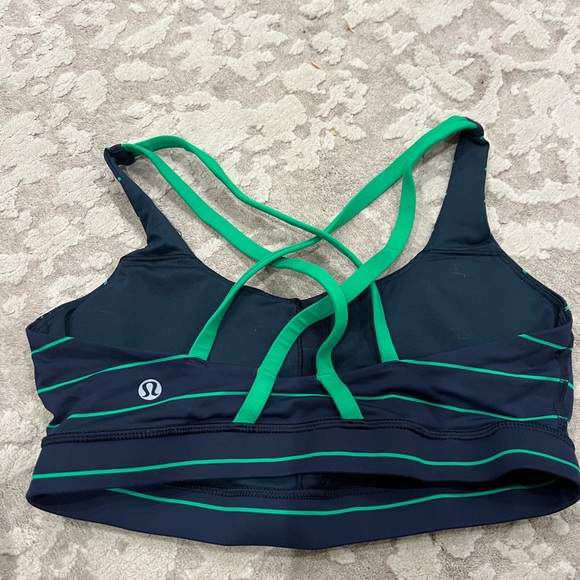 Lululemon green bean energy bra - Picture 4 of 5